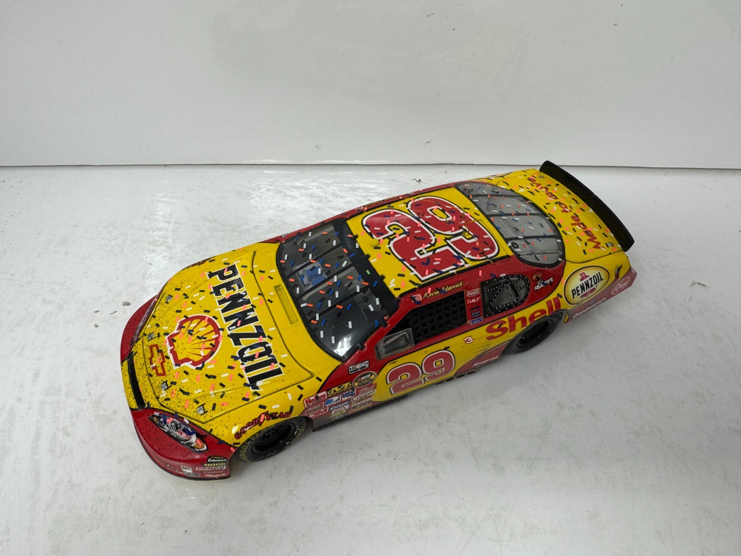 Motorsports Authentics Nascar #29 Kevin Harvick Daytona Raced Win 1:24 Diecast