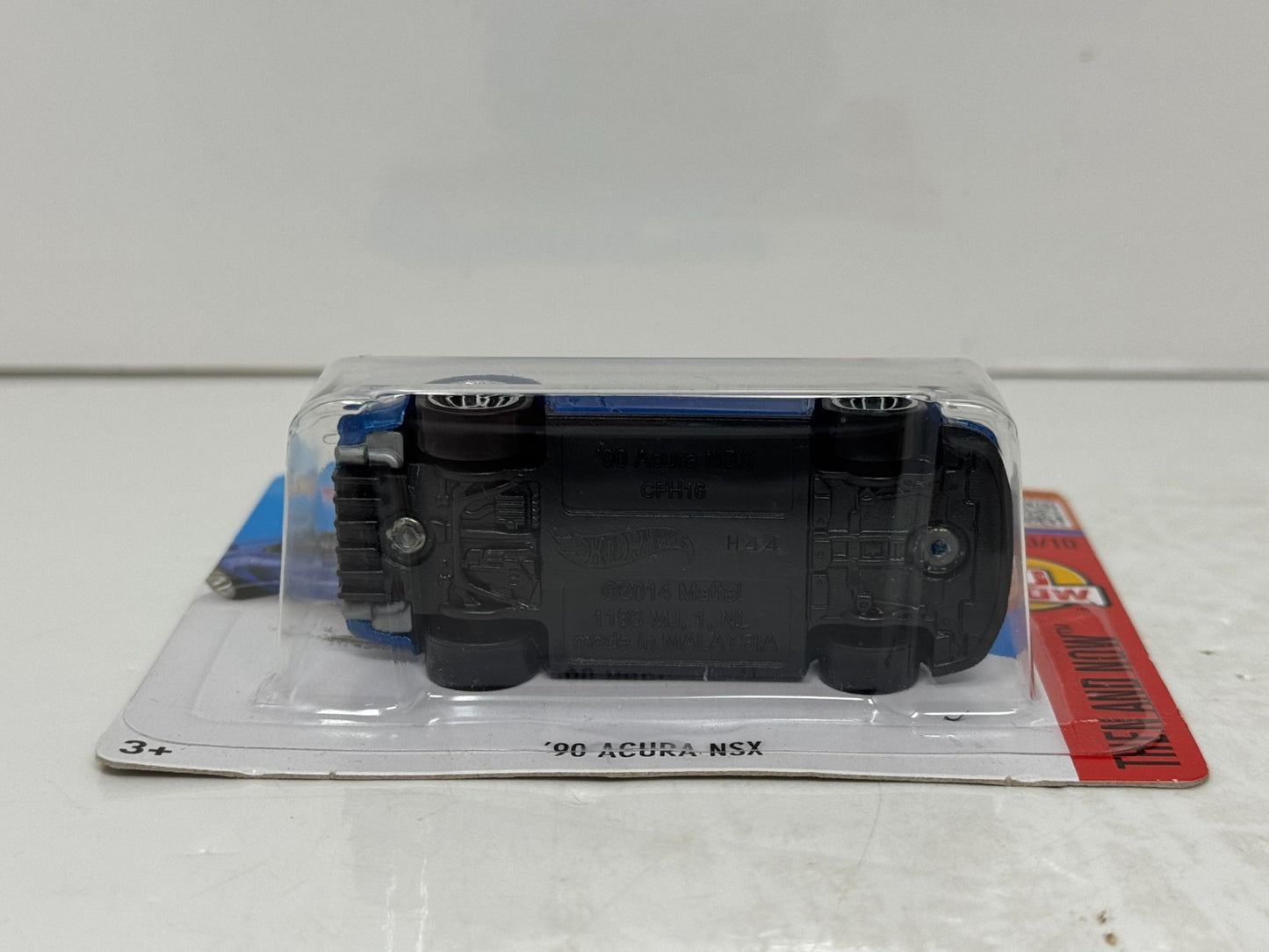 Hot Wheels Then and Now 1990 Acura NSX 1:64 Diecast Short Card