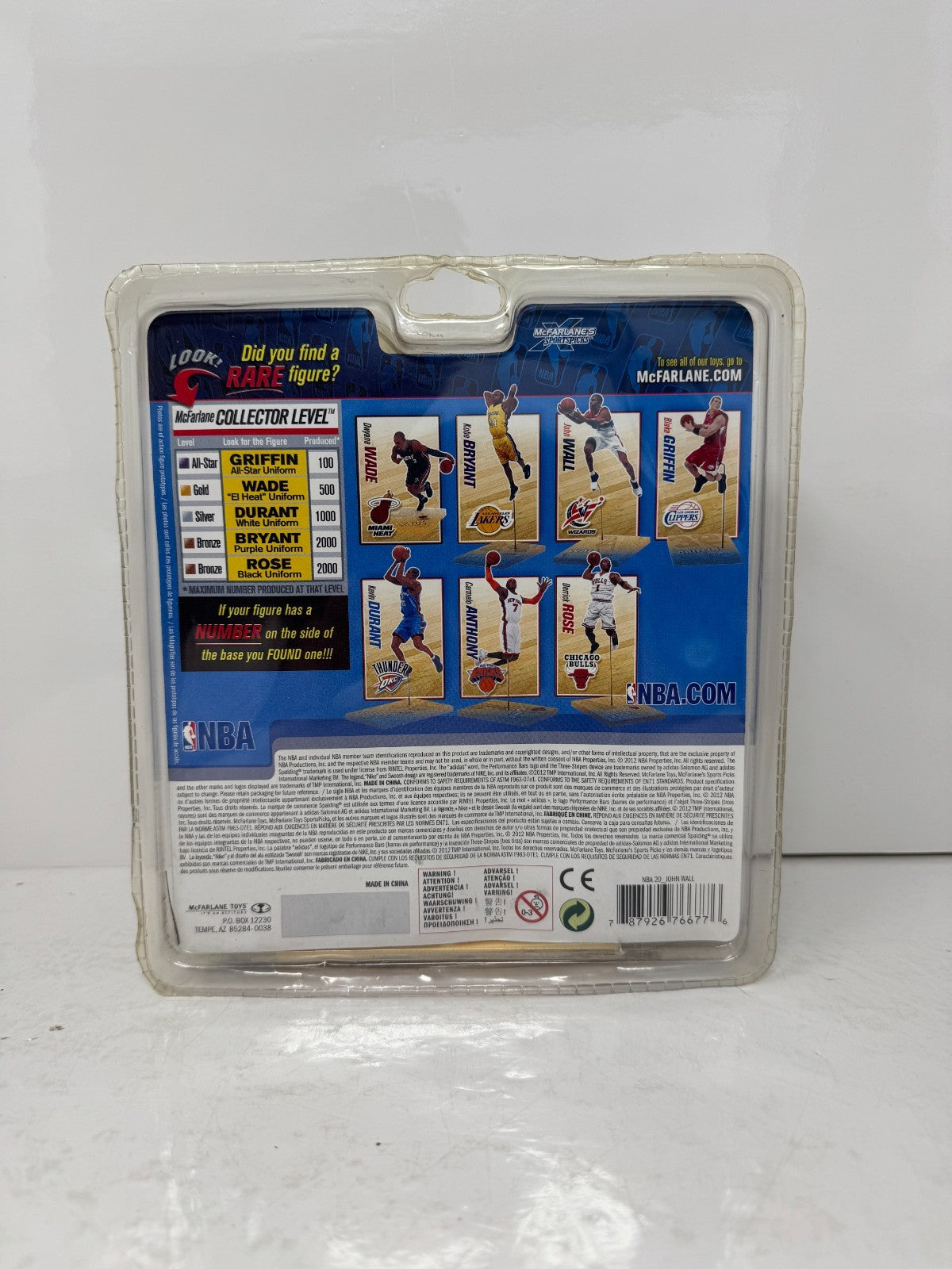 McFarlane NBA John Wall Washington Wizards Series 20 Figure