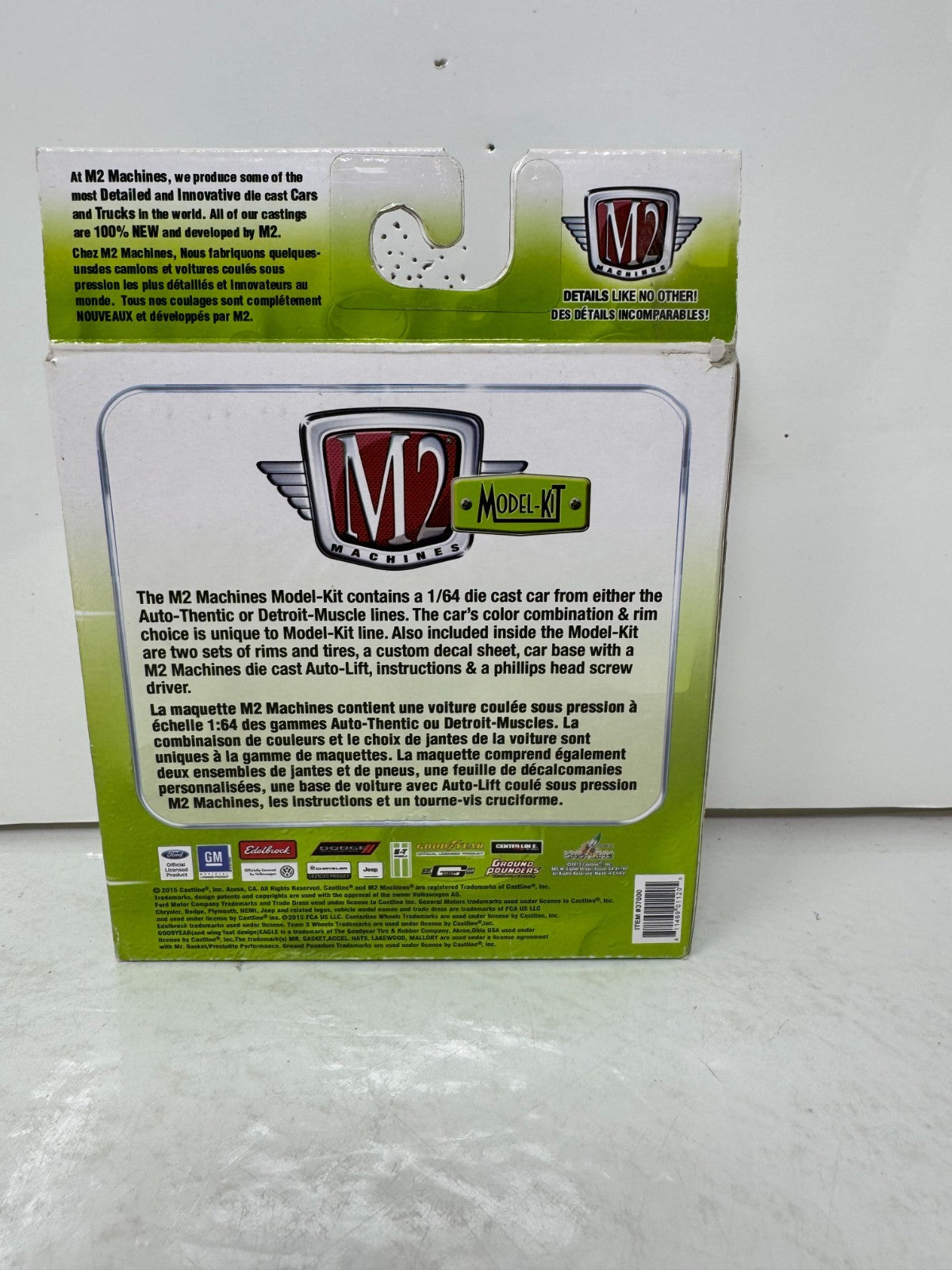 M2 Machines 1968 Ford Mustang GT Cobra Jet Model Kit 1:64 Diecast