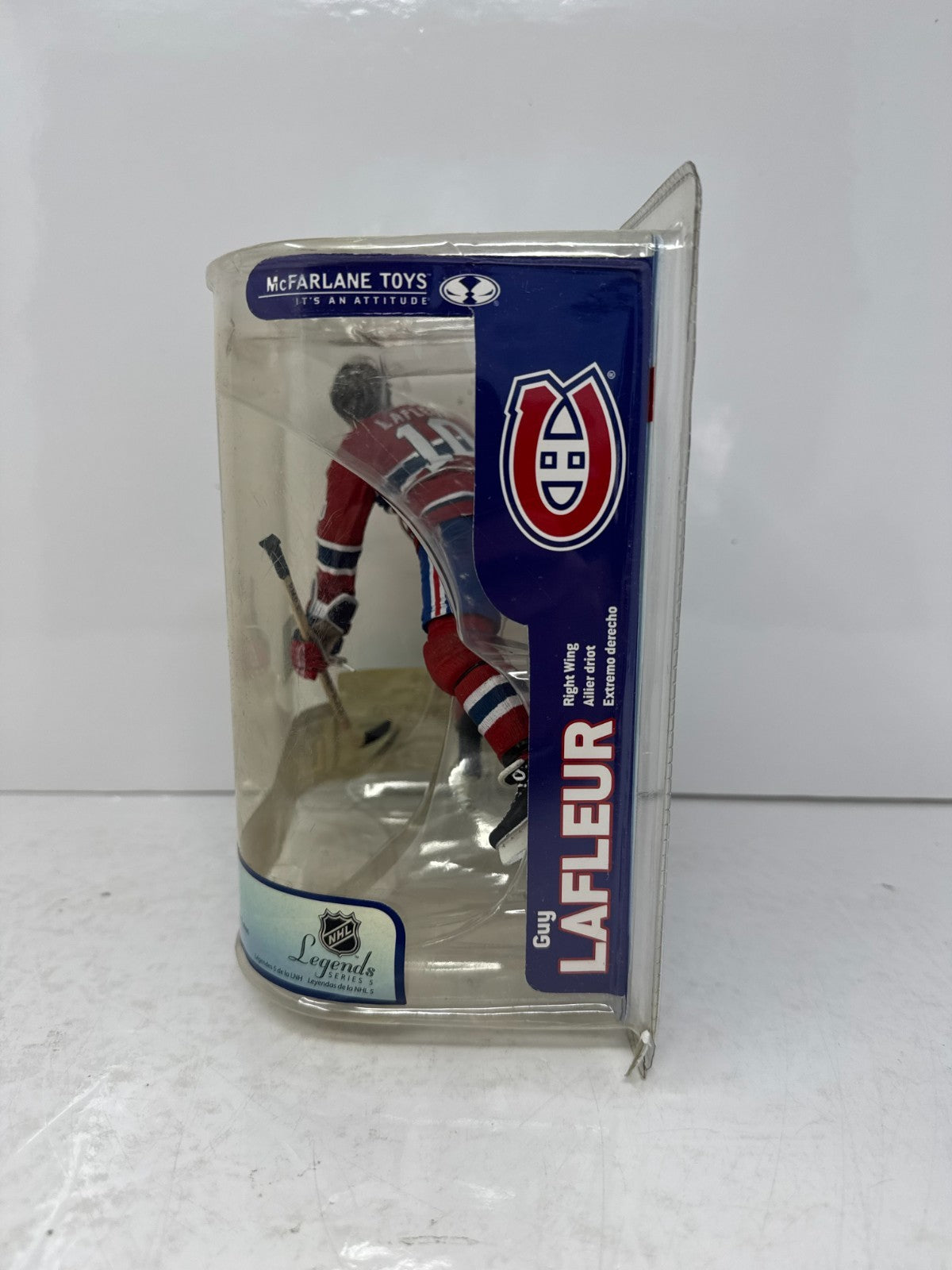 McFarlane NHL Guy LaFleur Montreal Canadiens Legends Series 5 Figure
