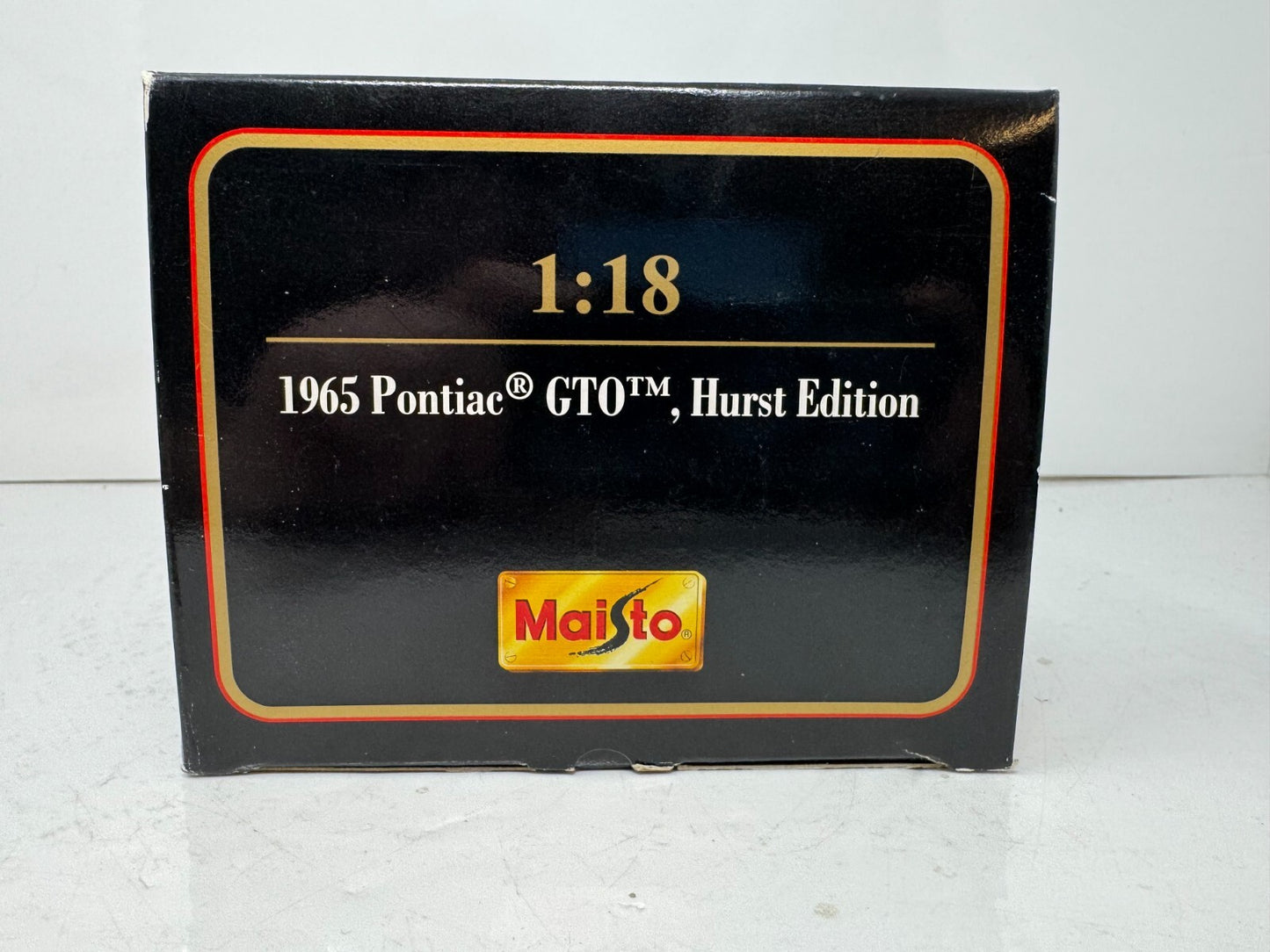 Maisto 1965 Pontiac GTO Hurst Edition Special Edition 1:18 Diecast