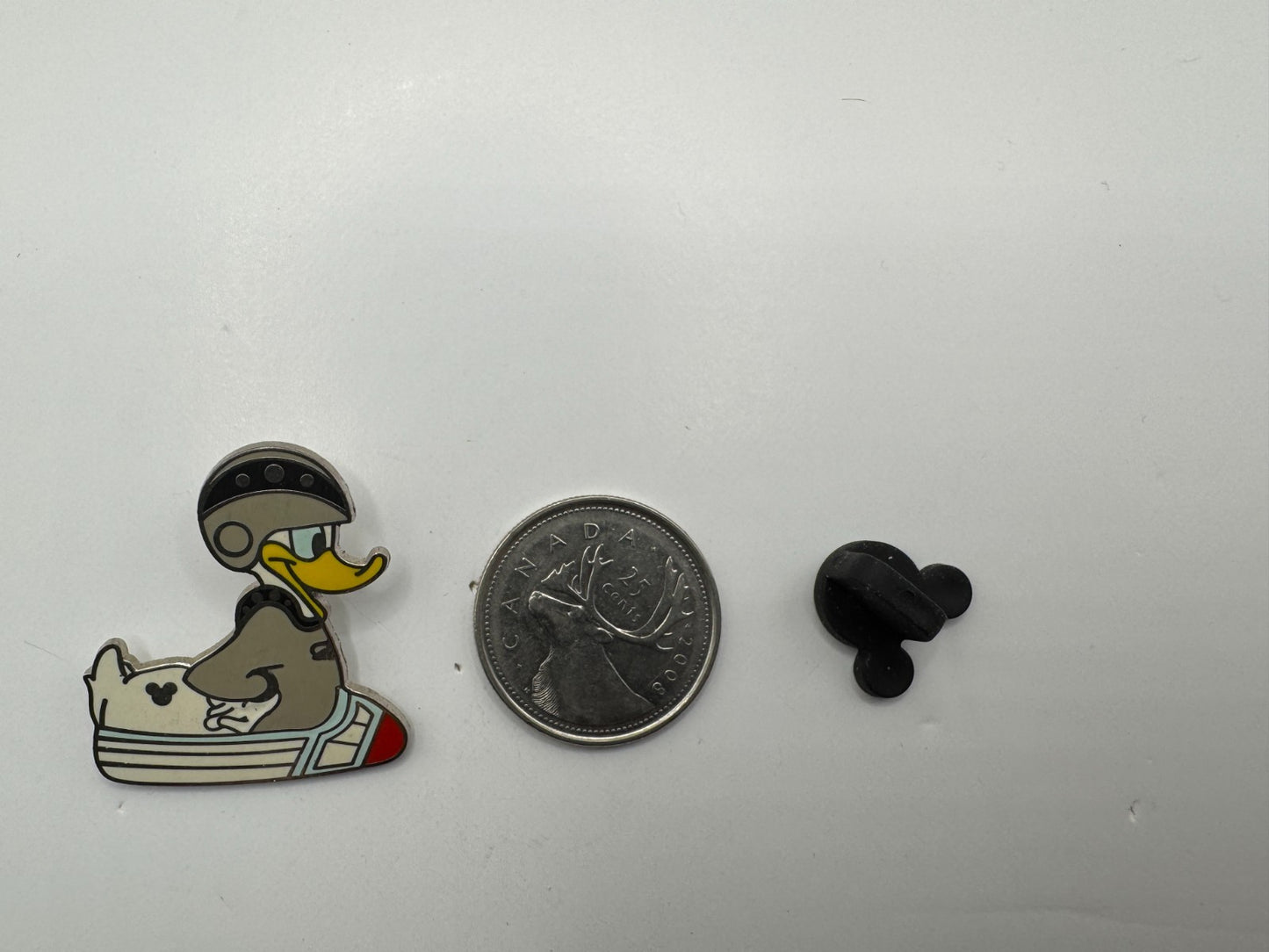 WDW Disney Space Mountain Donald Duck Hidden Mickey Trading Pin DC2S10 V2