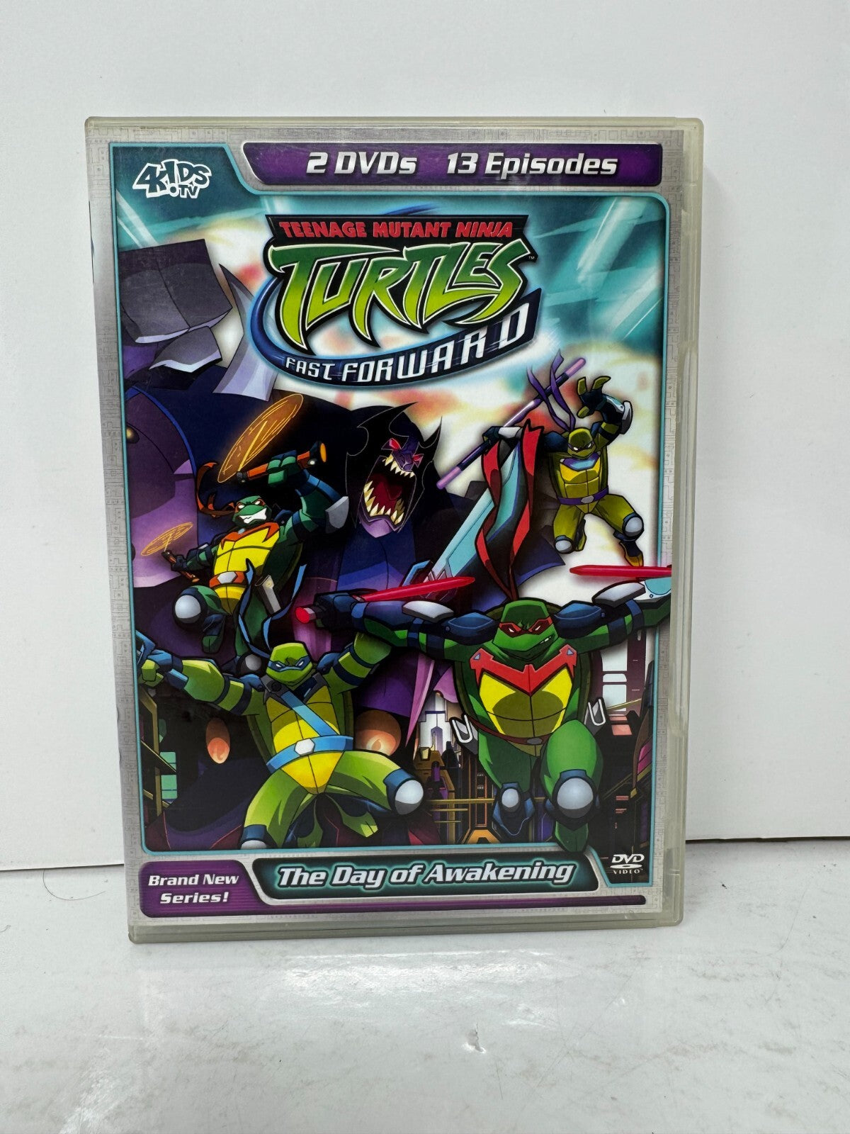 Teenage Mutant Ninja Turtles Day of Awakening (DVD) Kids Cartoon Good Condition!