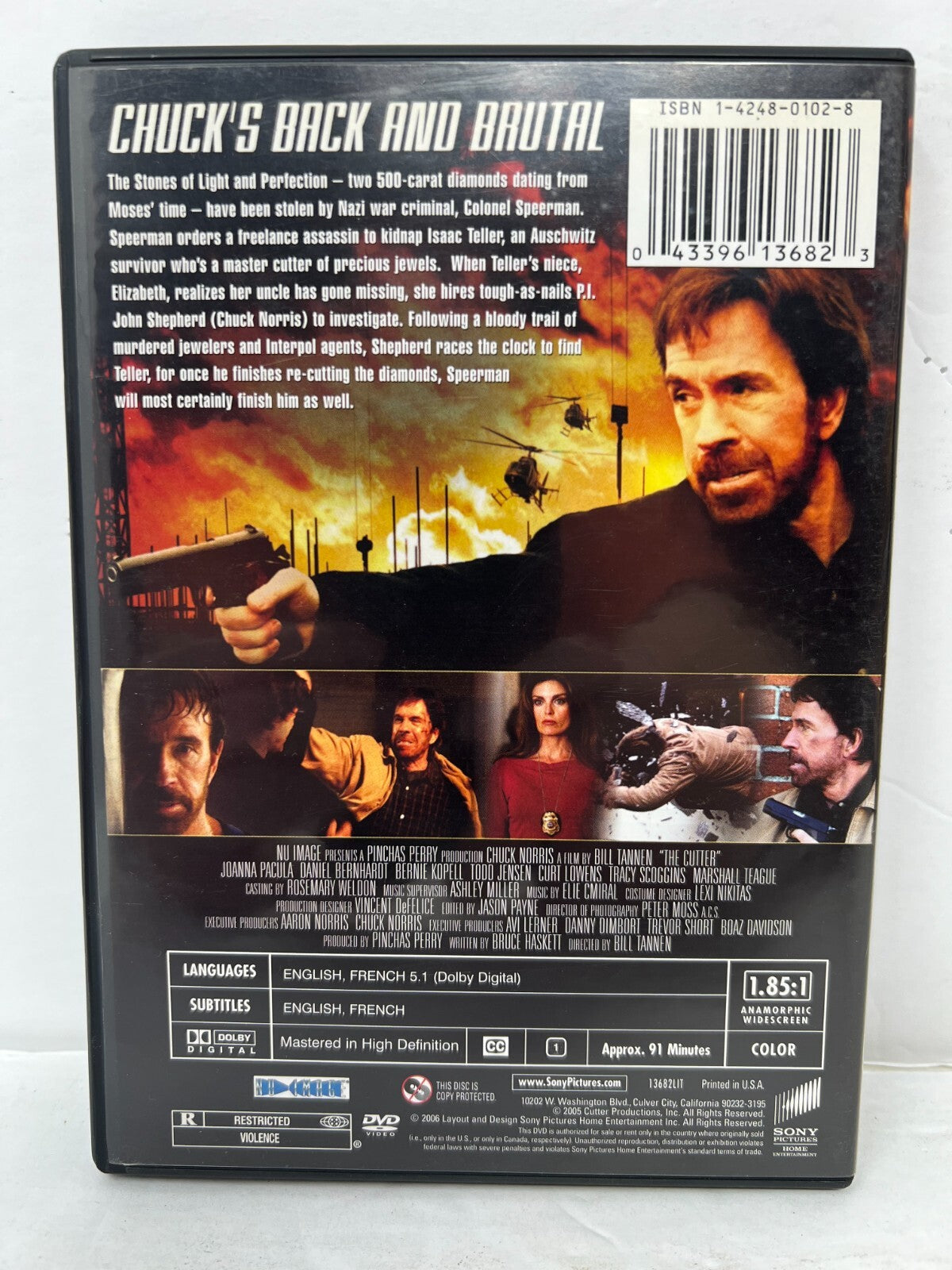 The Cutter (DVD) Action Good Condition!!!