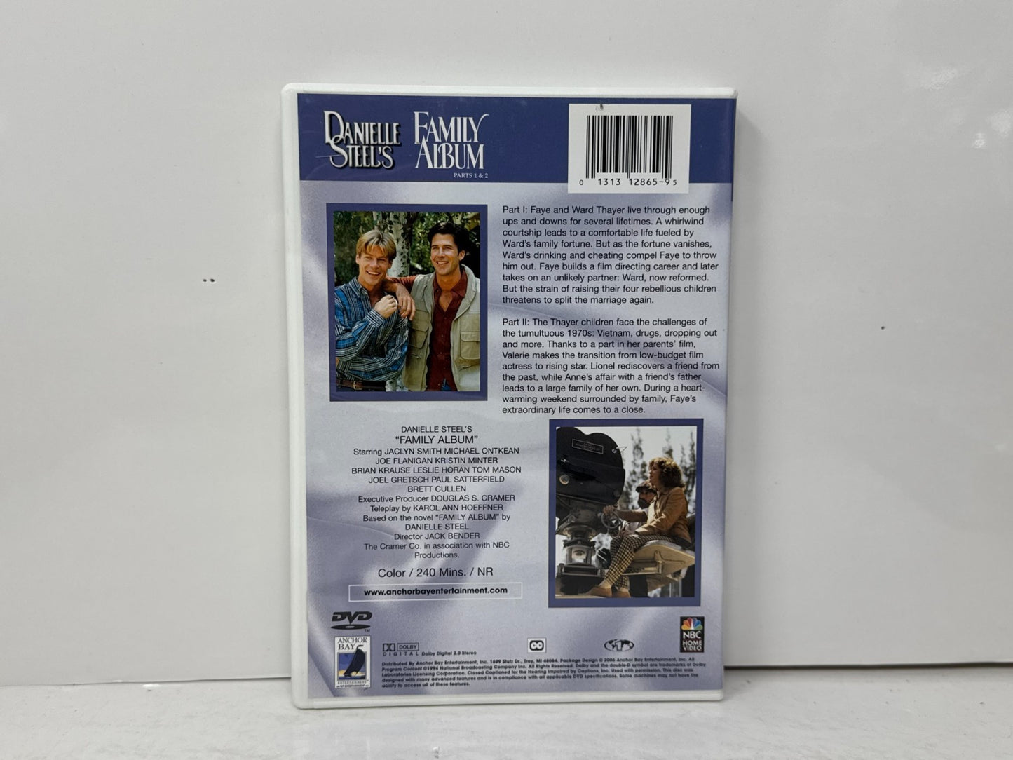 Danielle Steel's Family Album Parts 1&2 (DVD) Romance Good Condition!!!