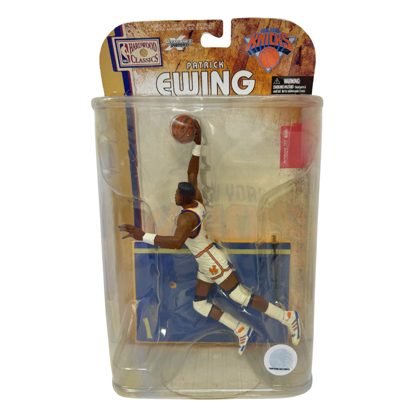 McFarlane NBA Patrick Ewing New York Knicks NBA Legends Series 4 Figure
