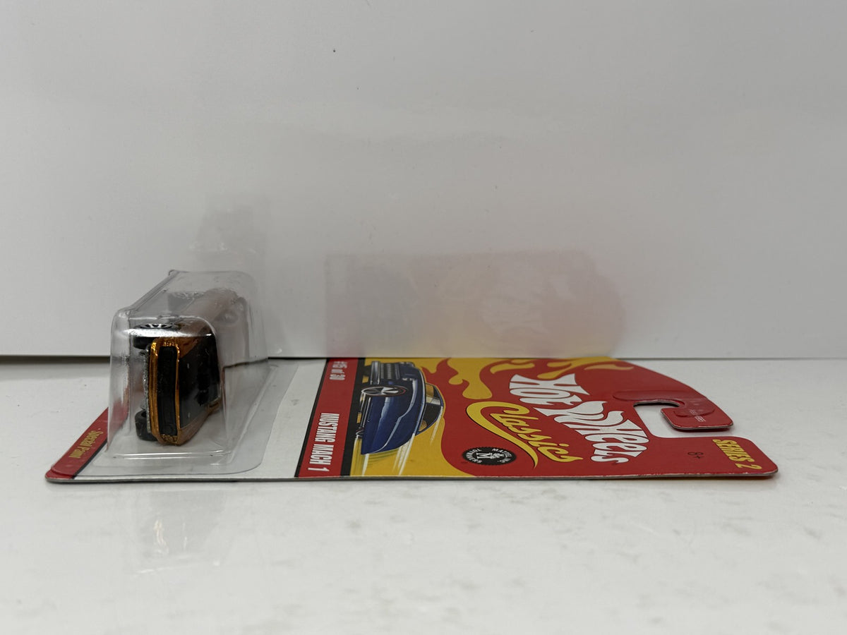 Hot Wheels Classics Series 2 Ford Mustang Mach 1 Spectraflame 1:64 Diecast Gold
