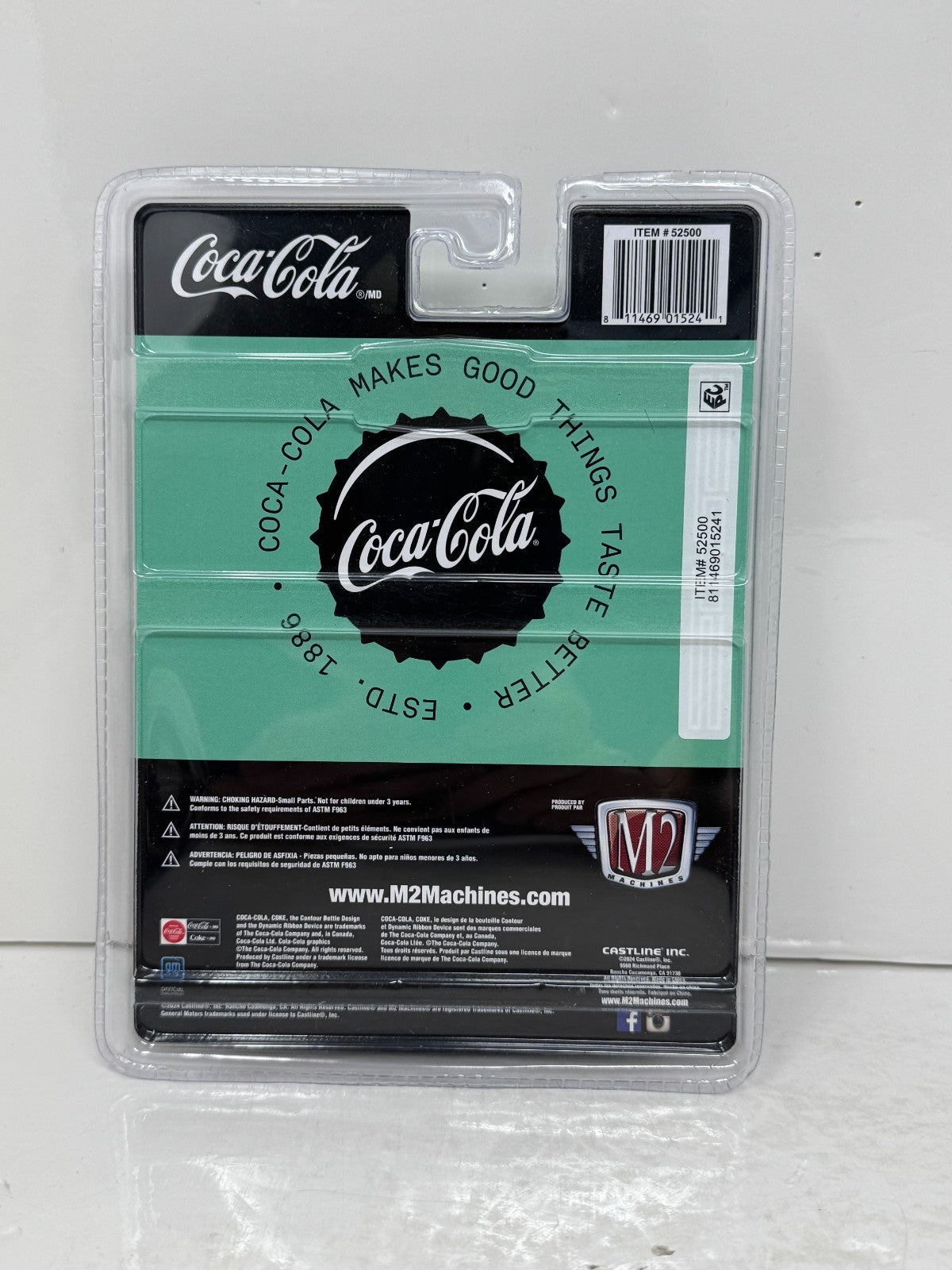 M2 Machines Coca-Cola 1973 Chevrolet Cheyenne Super 30 1:64 Diecast