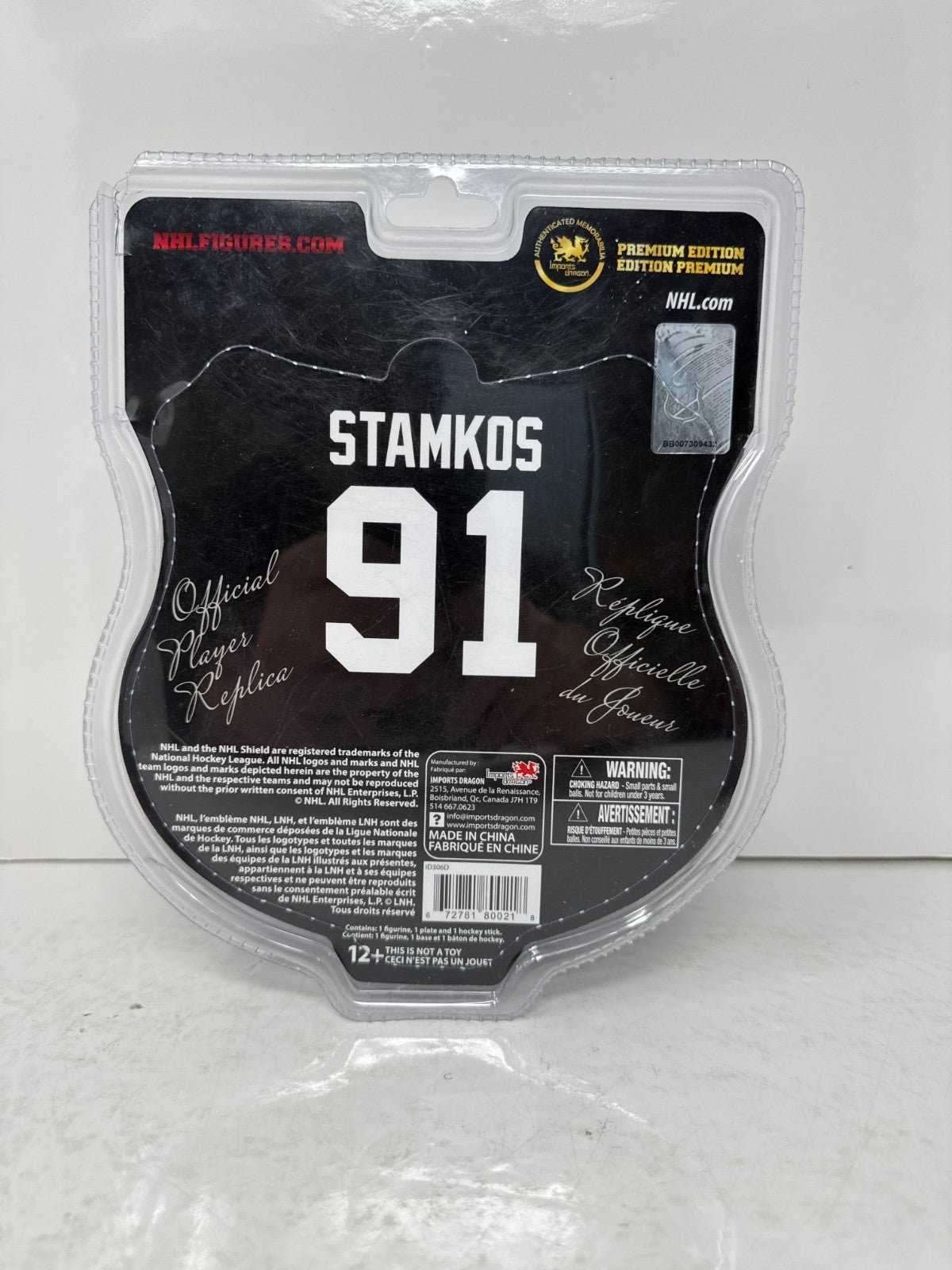 Imports Dragon NHL Steven Stamkos Tampa Bay Lightning Premium Edition Figure