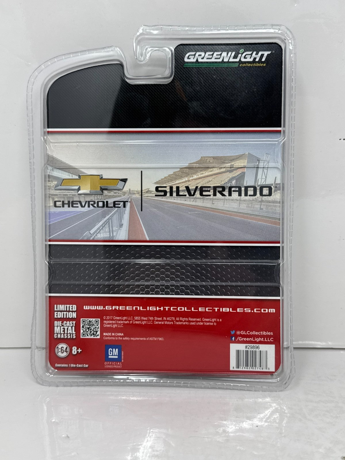 Greenlight Track Safety Team 2015 Silverado 1:64 Diecast