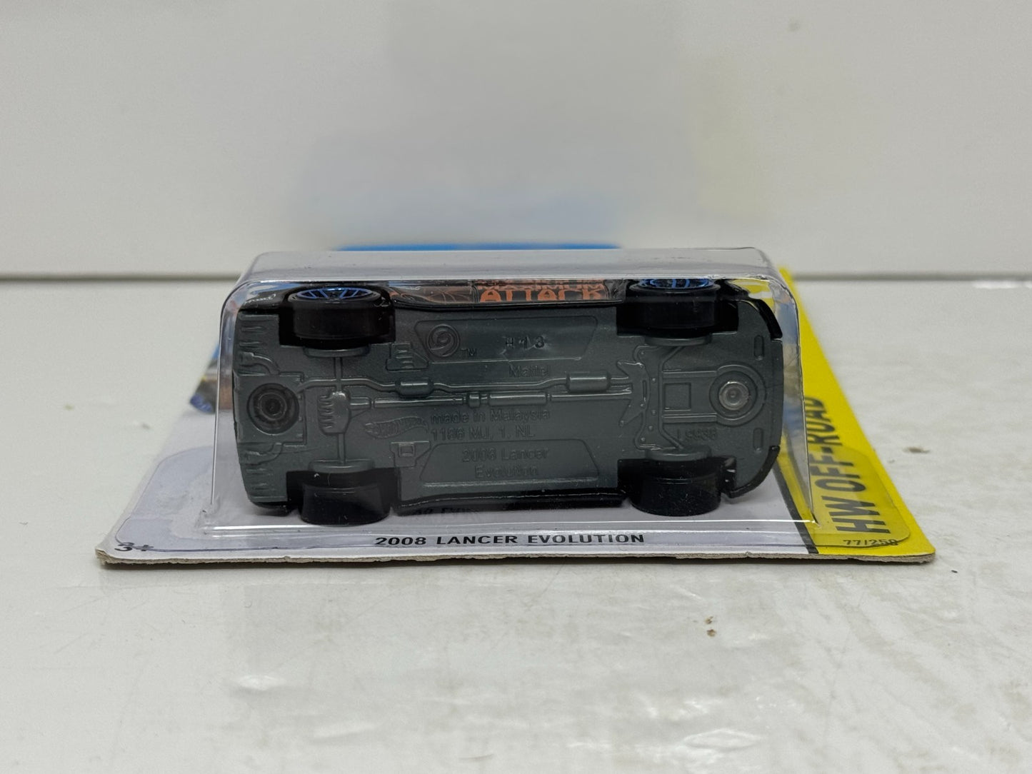 Hot Wheels Off-Road 2008 Mitsubishi Lancer Evolution 1:64 Diecast