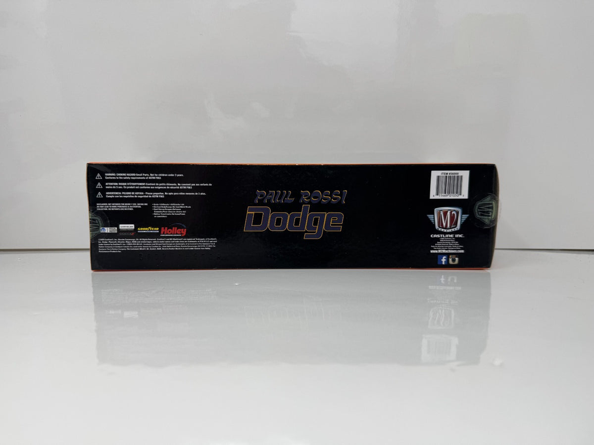 M2 Machines Paul Rossi Dodge D300 Truck & 1970 Dodge Challenger T/A 1:64 Diecast