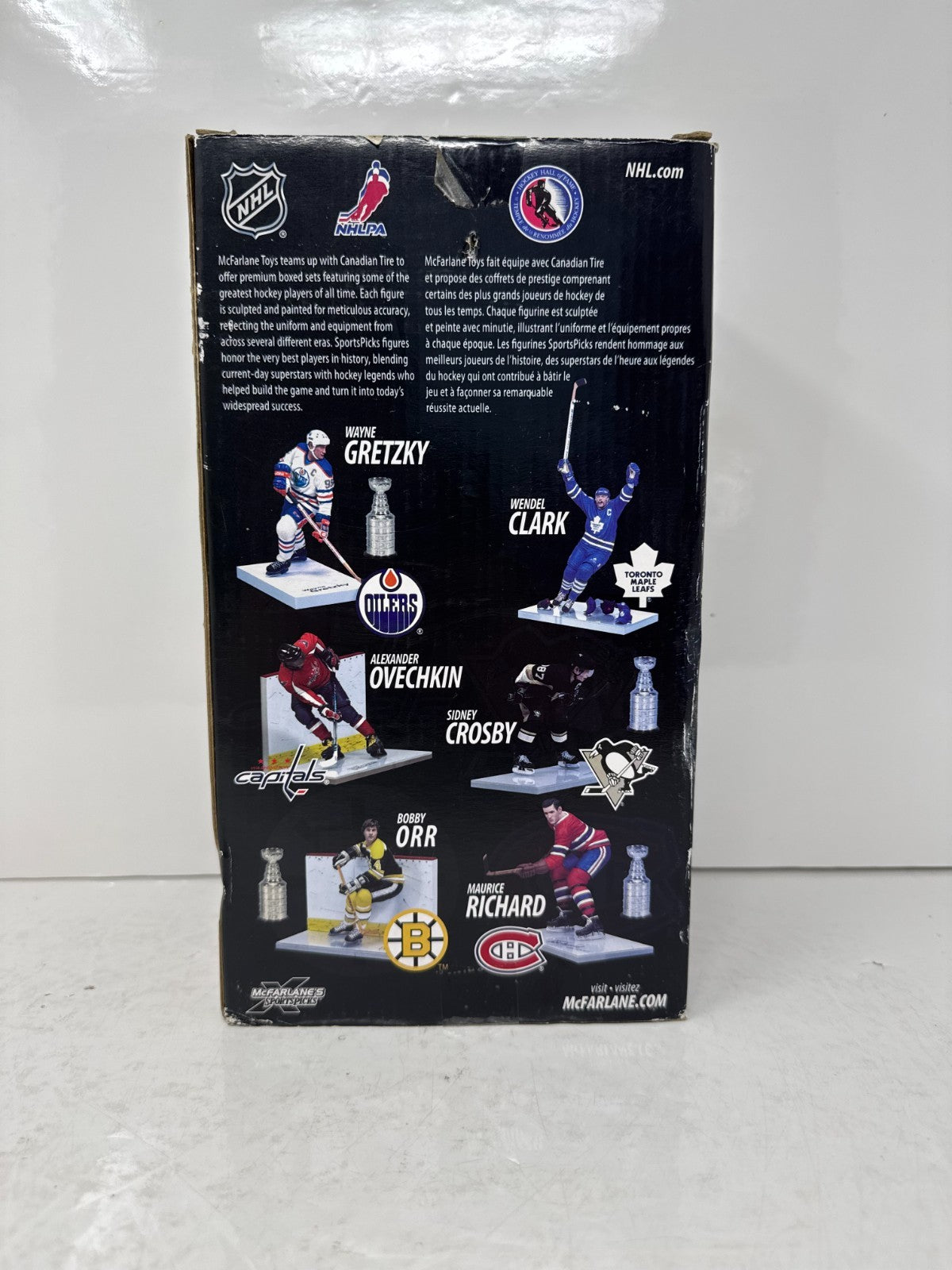 McFarlane NHL Wendel Clark Toronto Maple Leafs Canadian Tire Series 1 Figure