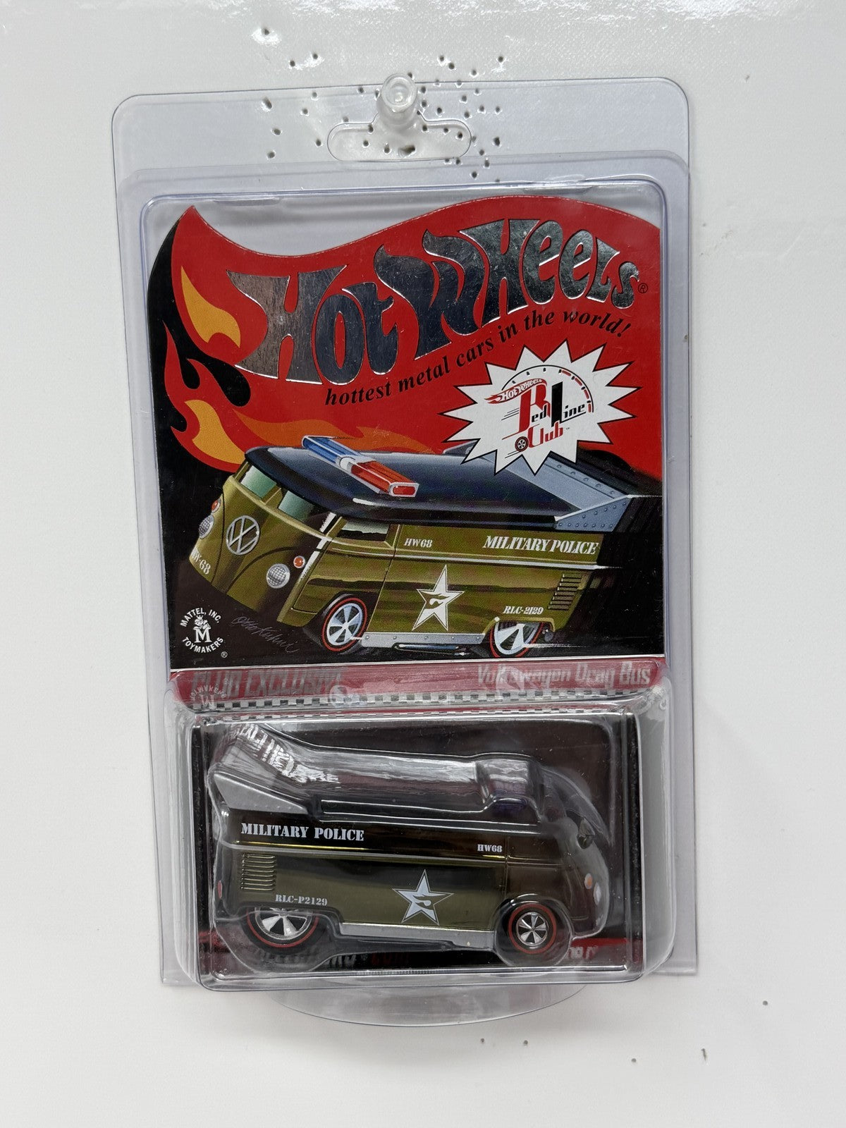 Hot Wheels RLC Red Line Club 2009 Club Volkswagen Drag Bus 1:64 Diecast