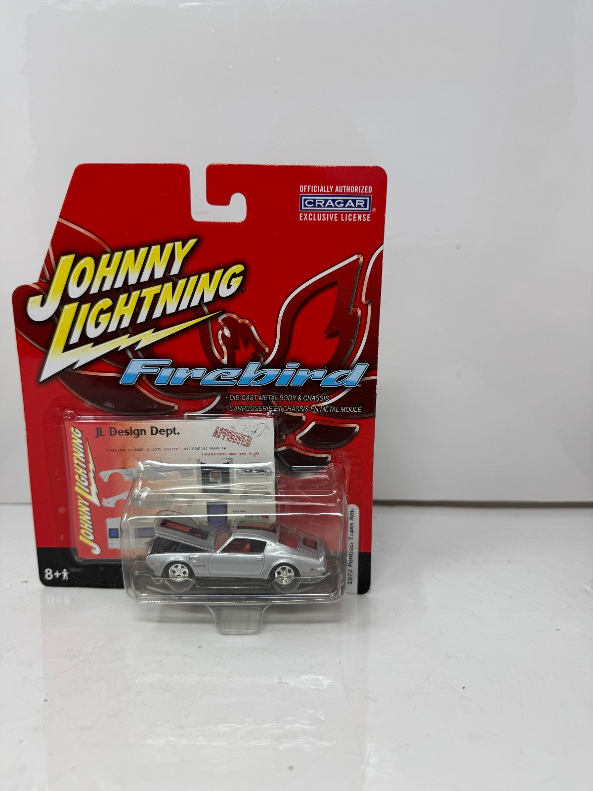 Johnny Lightning Firebird 1972 Pontiac Firebird 1:64 Diecast