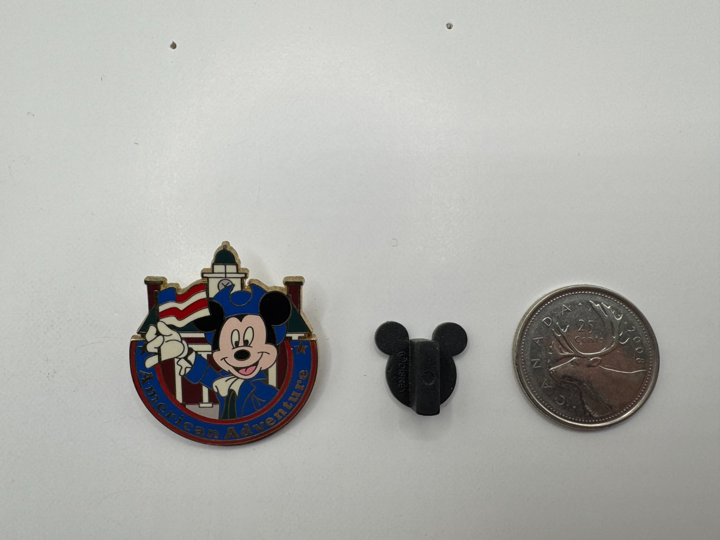 ABD Disney Colonial Mickey Mouse American Adventure Trading Pin DC2S1