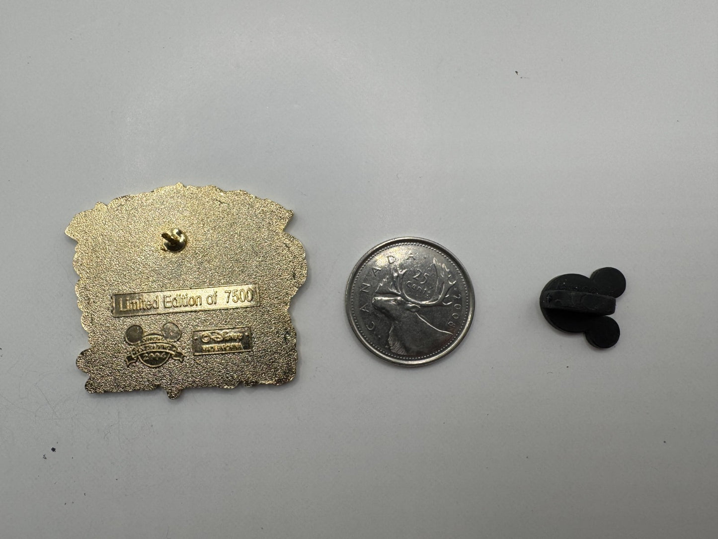 WDW Disney Mickey, Donald, Pluto & Goofy New Years Day 2004 Trading Pin DC1S5