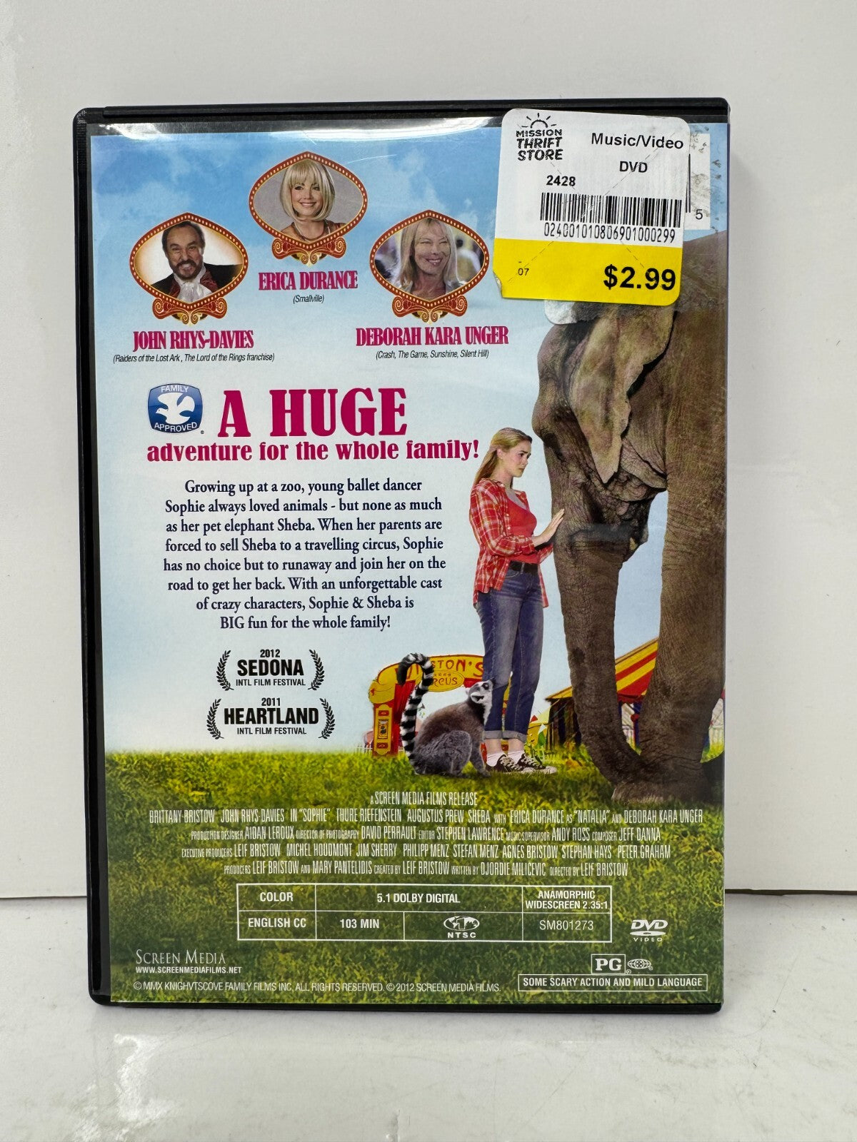 Sophie & Sheba (DVD) Family Good Condition!!!
