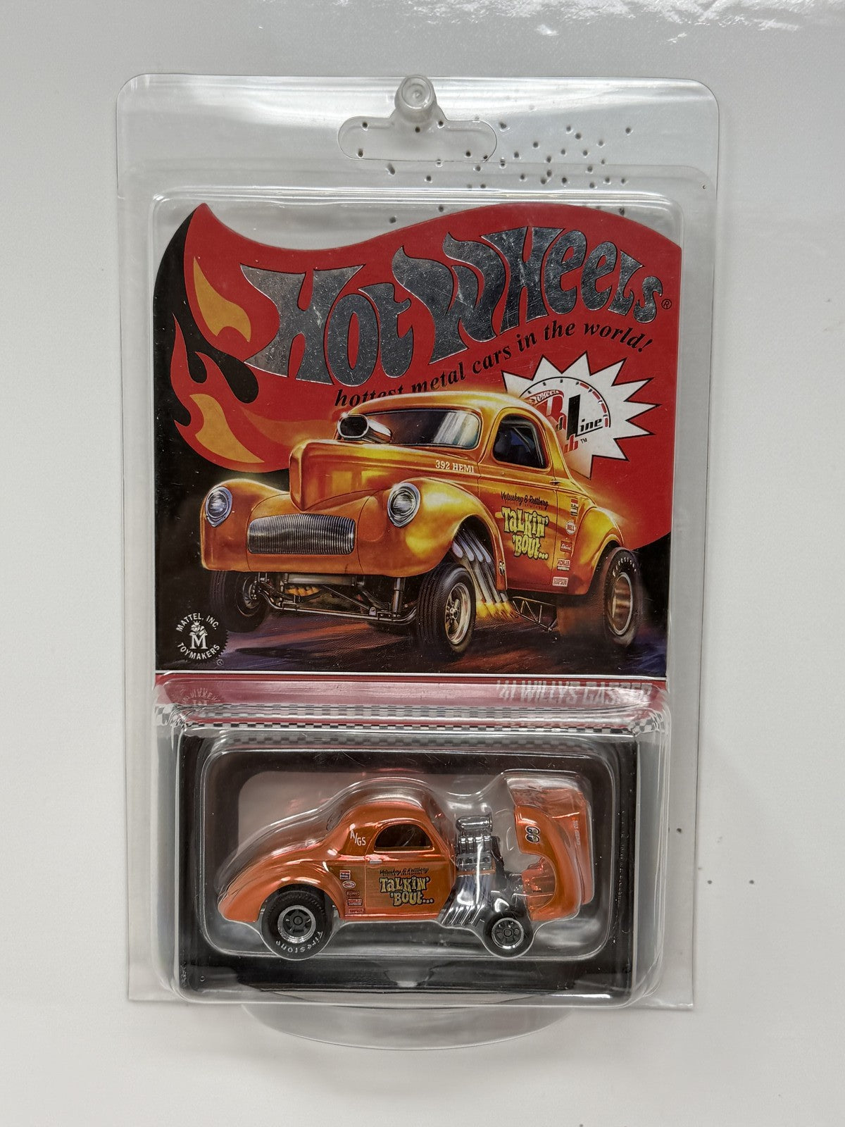 Hot Wheels RLC Red Line Club 1941 Willys Gasser 1:64 Diecast 2766/10000