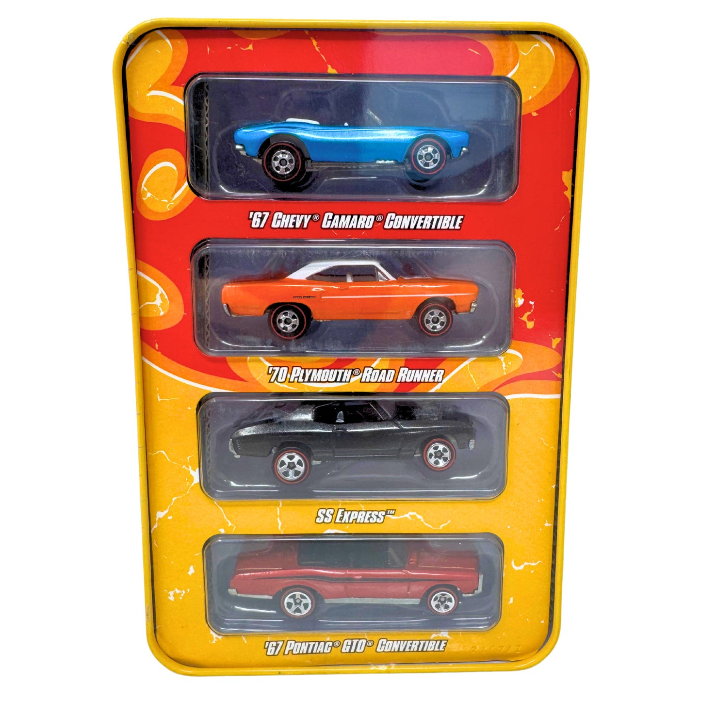 Hot Wheels Since '68 Muscle Cars 4-Car Pack #1 & 2 1:64 Diecast