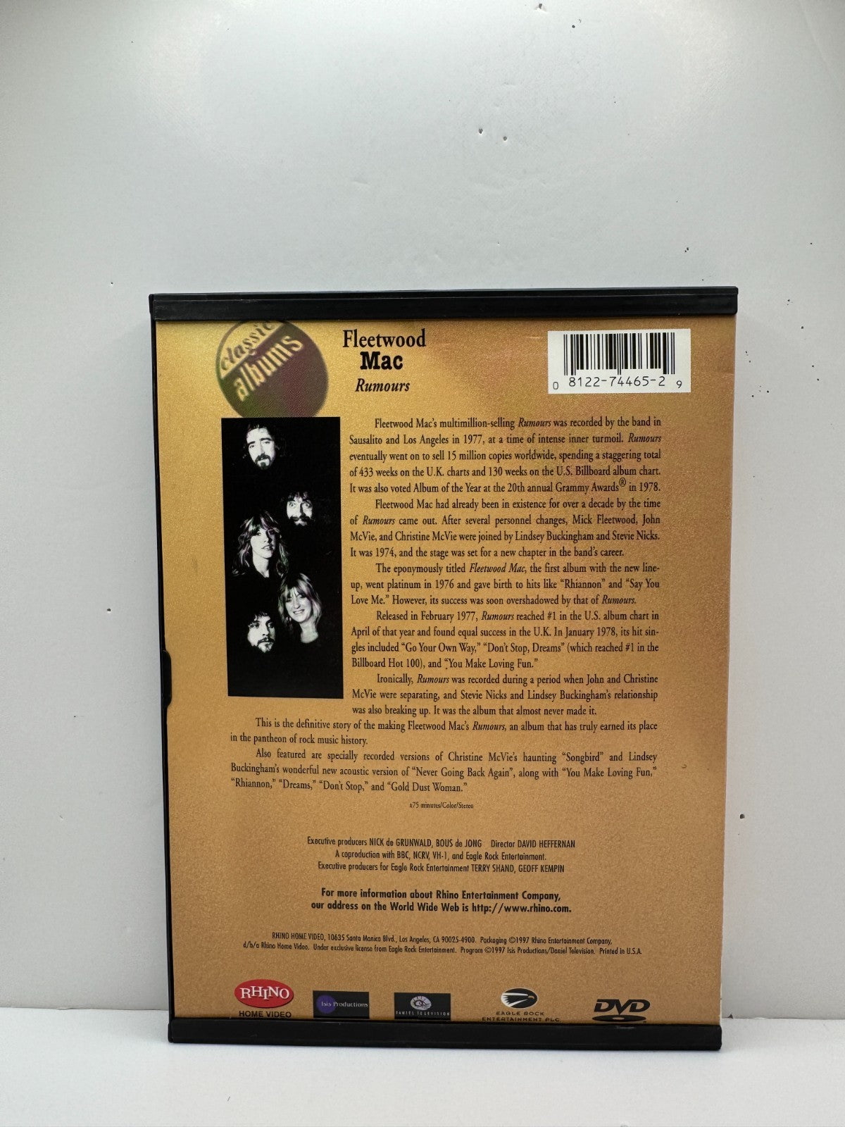 Classic Albums Fleetwood Mac Rumours (DVD) Fleetwood Mac Music