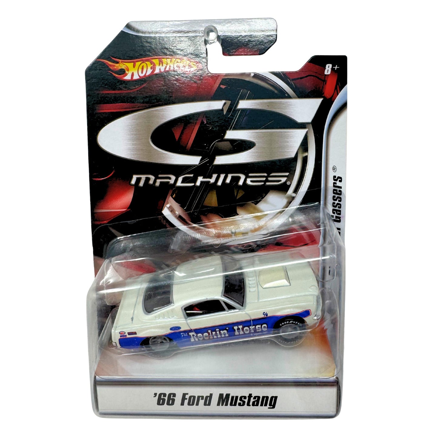 Hot Wheels G Machines 1966 Ford Mustang Reelin’ Horse Gassers 1:50 Diecast