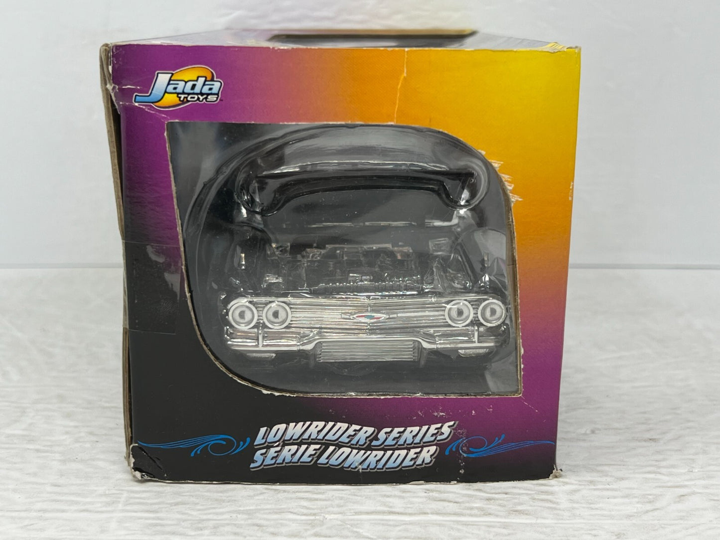 Jada Street Low 1960 Chevy Impala Coupe Lowrider Series 1:24 Diecast Color Black