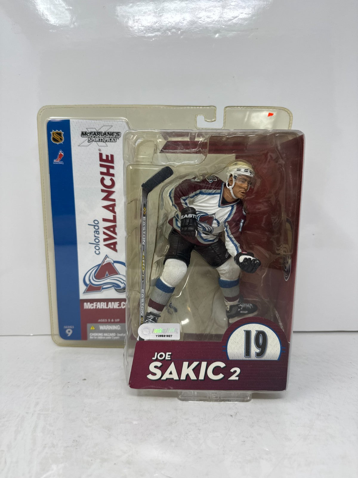 McFarlane NHL Joe Sakic Colorado Avalanche Series 9 Figure