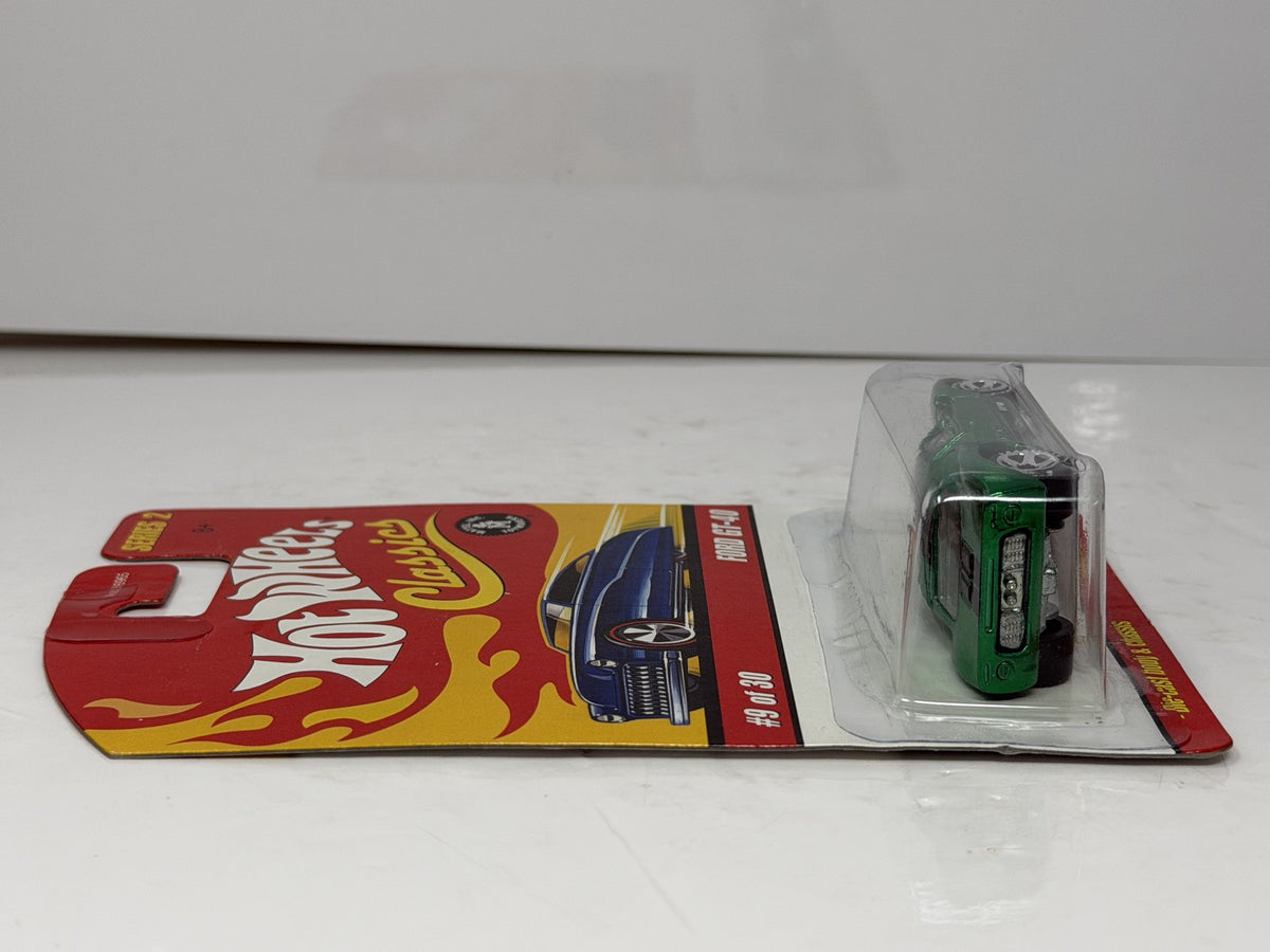 Hot Wheels Classics Series 2 Ford GT-40 Spectraflame 1:64 Diecast Green