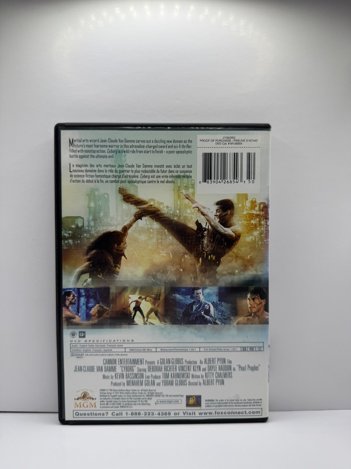 Cyborg (DVD) Jean-Claude Van Damme Action