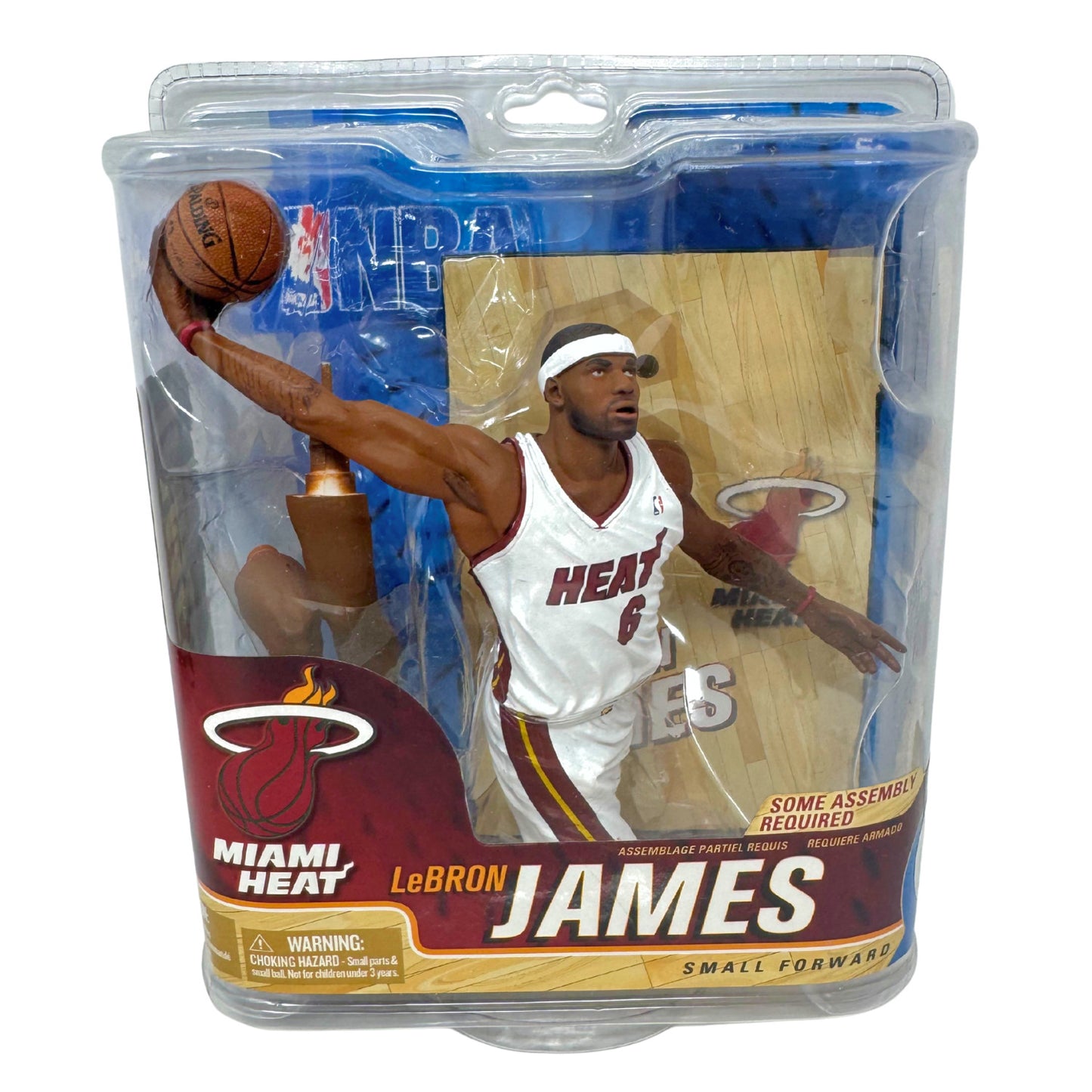 McFarlane NBA LeBron James Miami Heat Series 21 Figure