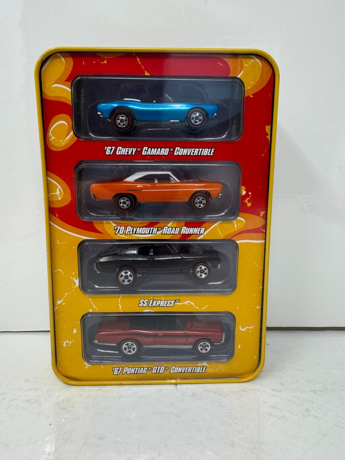 Hot Wheels Since '68 Muscle Cars 4-Car Pack #1 & 2 1:64 Diecast