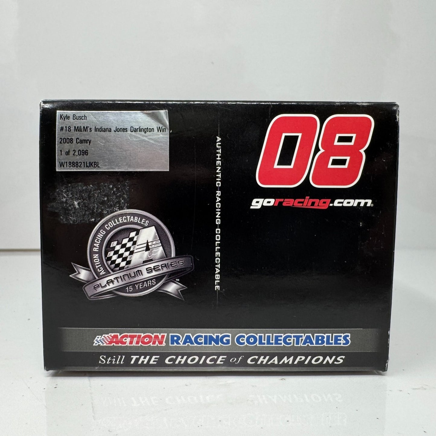 Action NASCAR #18 Kyle Busch M&M's Indiana Jones Darlington Win 1:24 Diecast