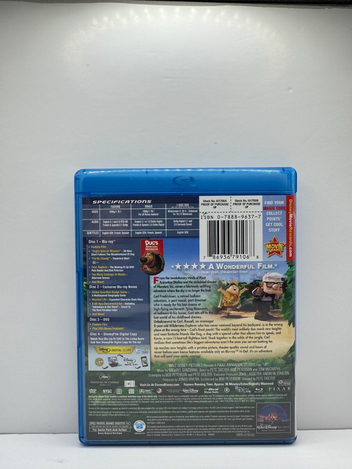 Up (Blu-ray) Disney Animation
