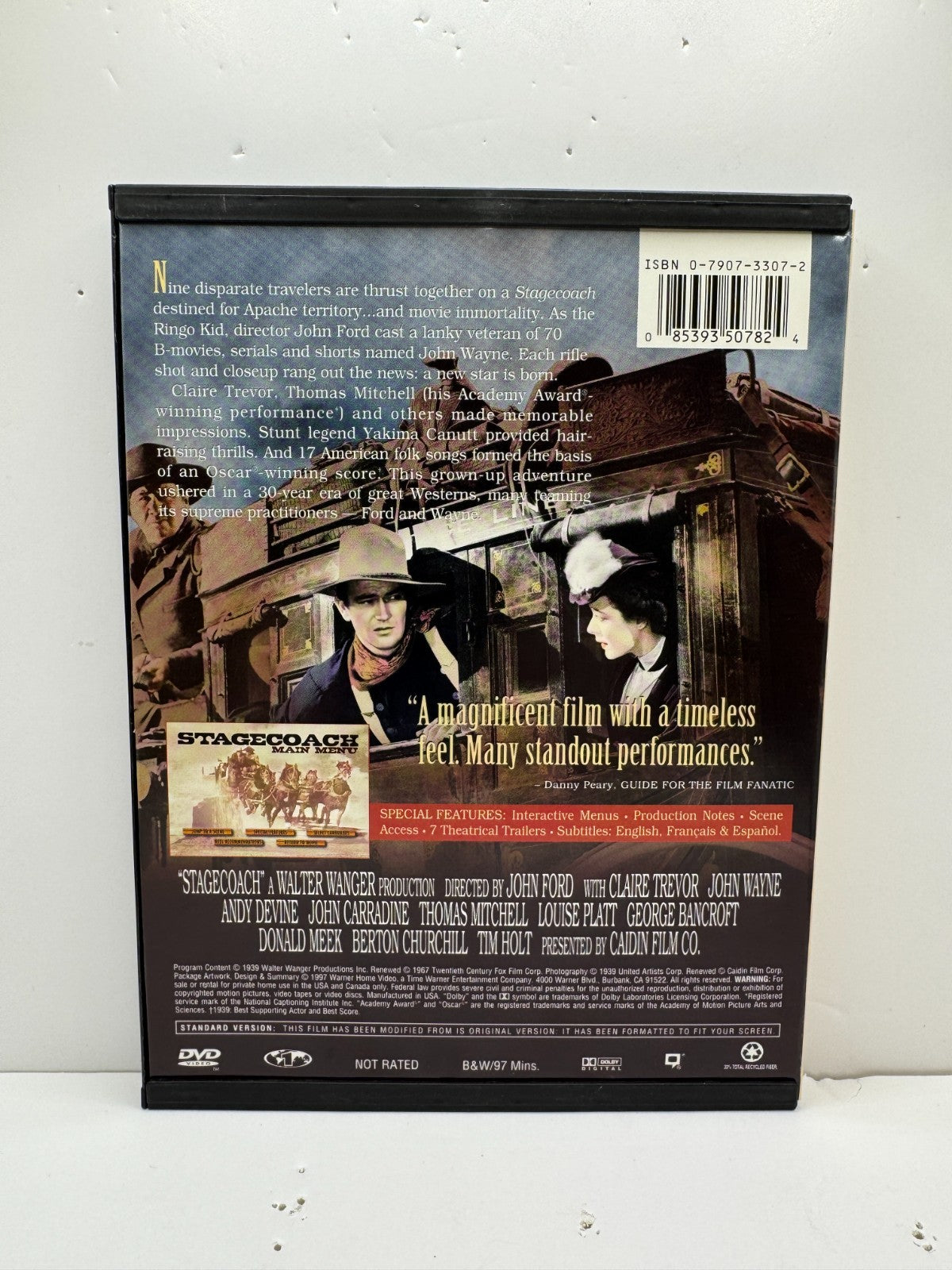 Stagecoach (DVD) John Wayne Western