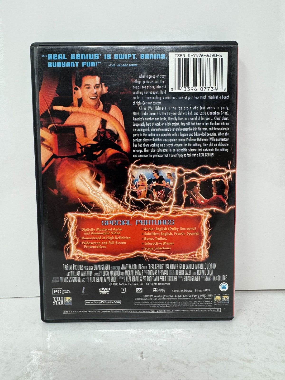 Real Genius (DVD) Comedy Good Condition!!!