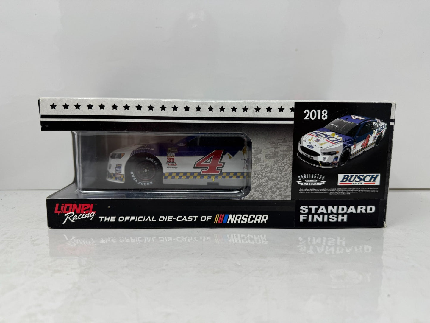 Lionel Racing Nascar #4 Kevin Harvick Busch Beer Darlington Ford Fusion 1:24 Diecast