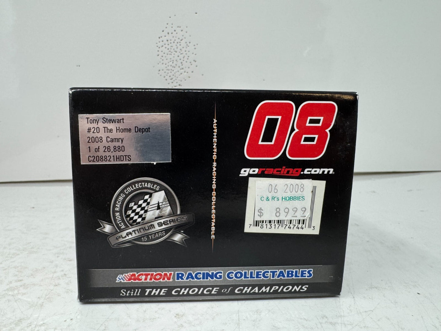 Action Nascar #20 Tony Stewart The Home Depot 2008 Camry 1:24 Diecast