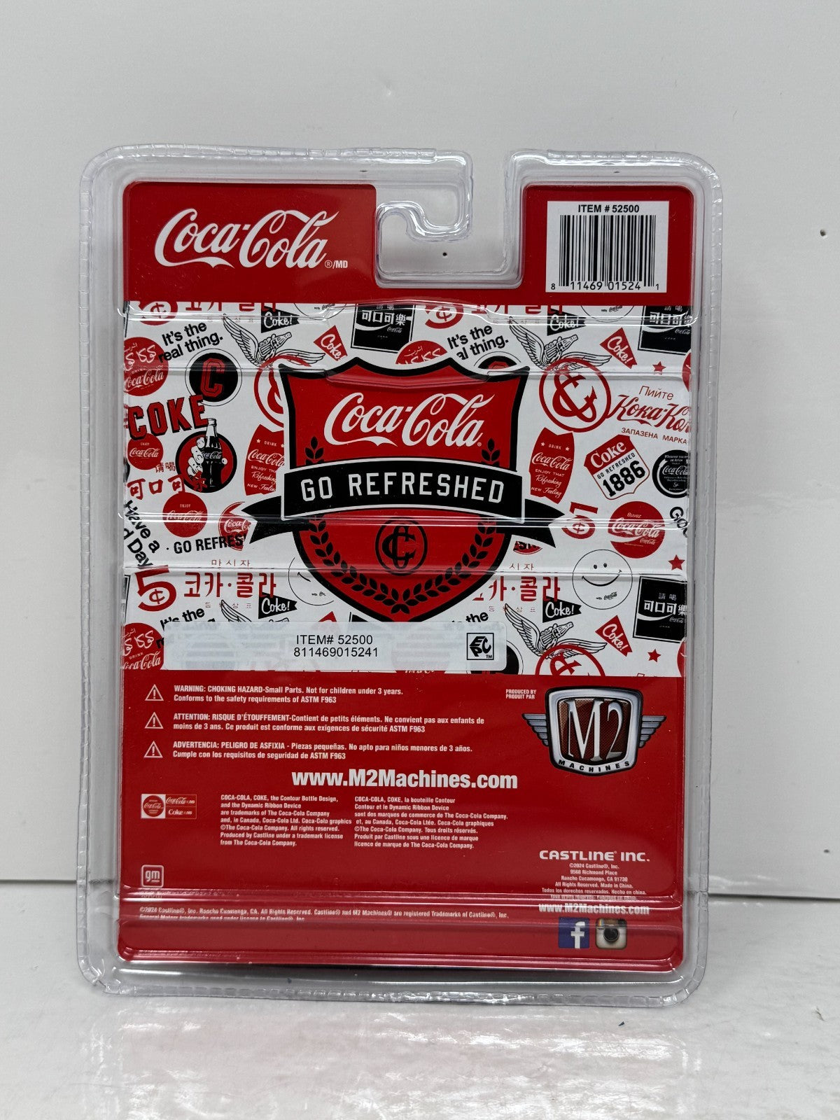 M2 Machines Coca-Cola 1973 GMC Jimmy Sierra 1:64 Diecast