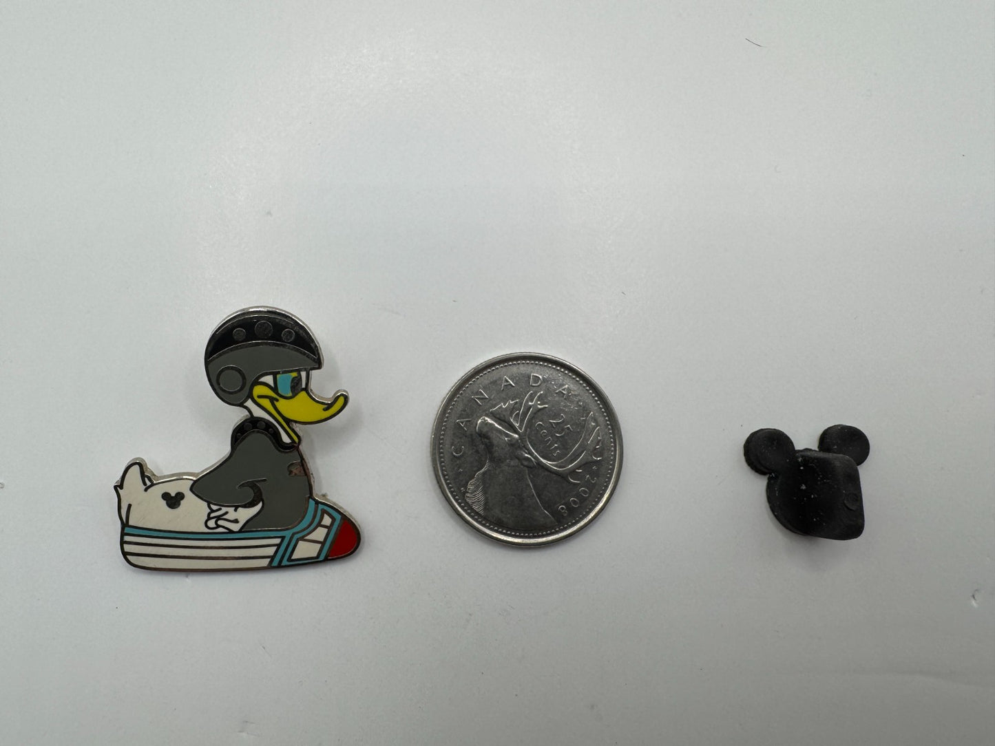 WDW Disney Space Mountain Donald Duck Hidden Mickey Trading Pin DC2S10