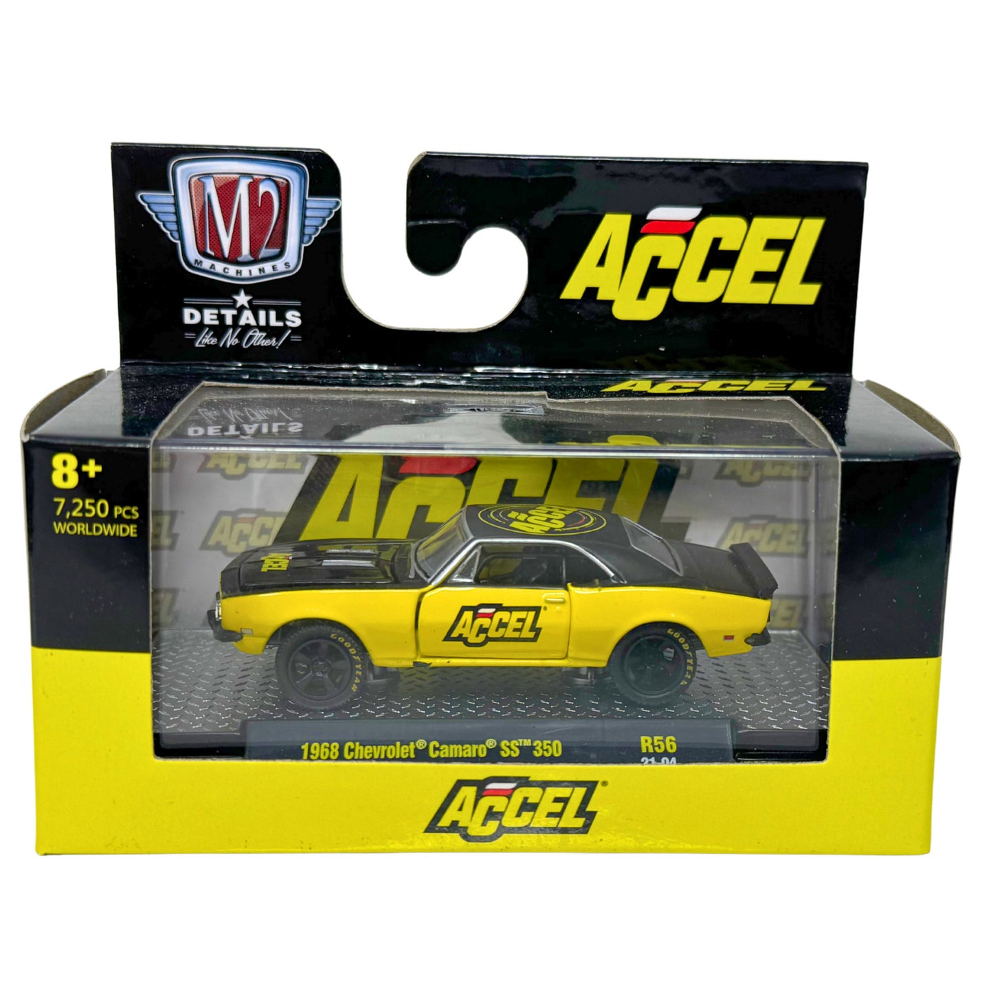M2 Machines Accel 1968 Chevrolet Camaro SS 350 1:64 Diecast