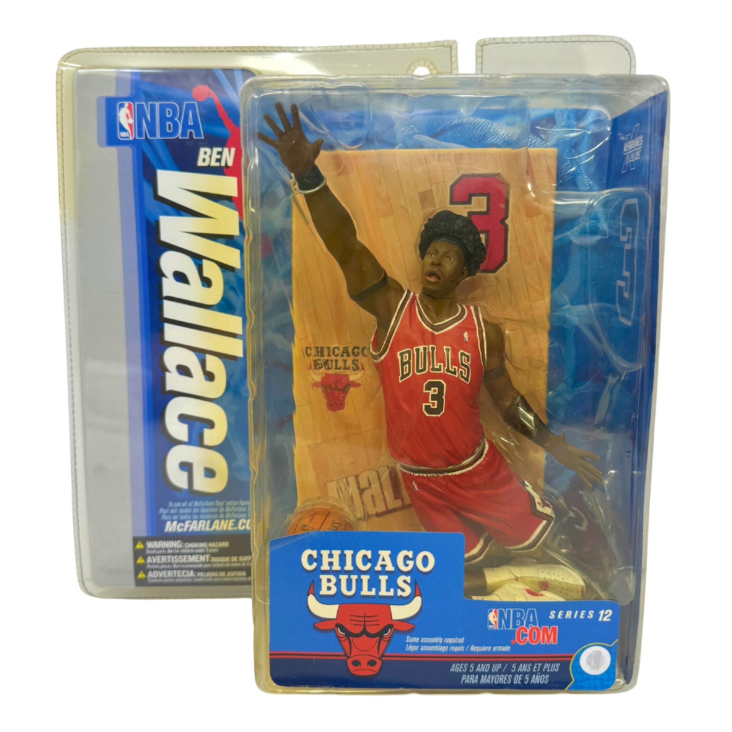 McFarlane NBA Ben Wallace Chicago Bulls Series 12 Figure