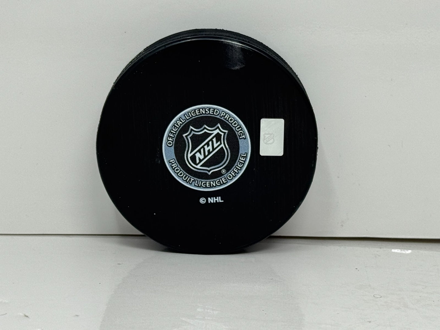 Steve Thomas Toronto Maple Leafs Signed NHL Autograph Puck Silver Auto