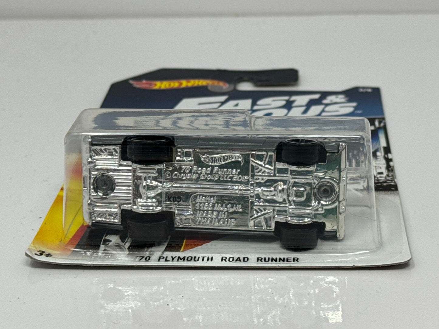 Hot Wheels Fast & Furious 1970 Plymouth Road Runner 1:64 Diecast