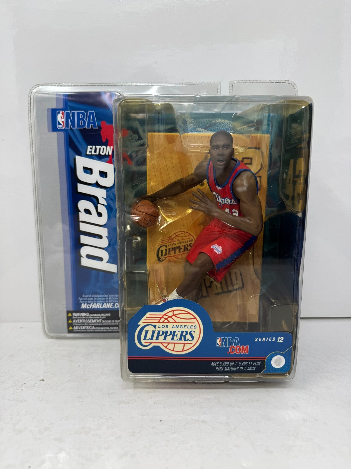 McFarlane NBA Elton Brand Los Angeles Clippers Series 12 Figure
