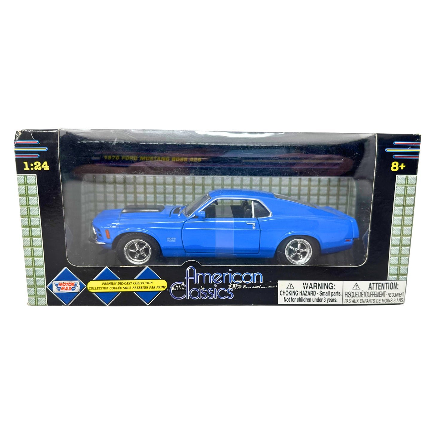 Motormax American Classics 1970 Ford Mustang Boss 429 1:24 Diecast