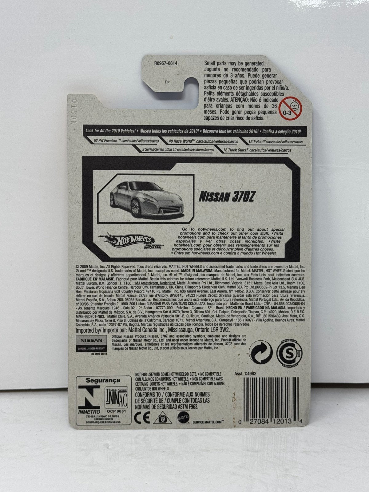 Hot Wheels 2010 HW Premiere Nissan 370z 1:64 Diecast