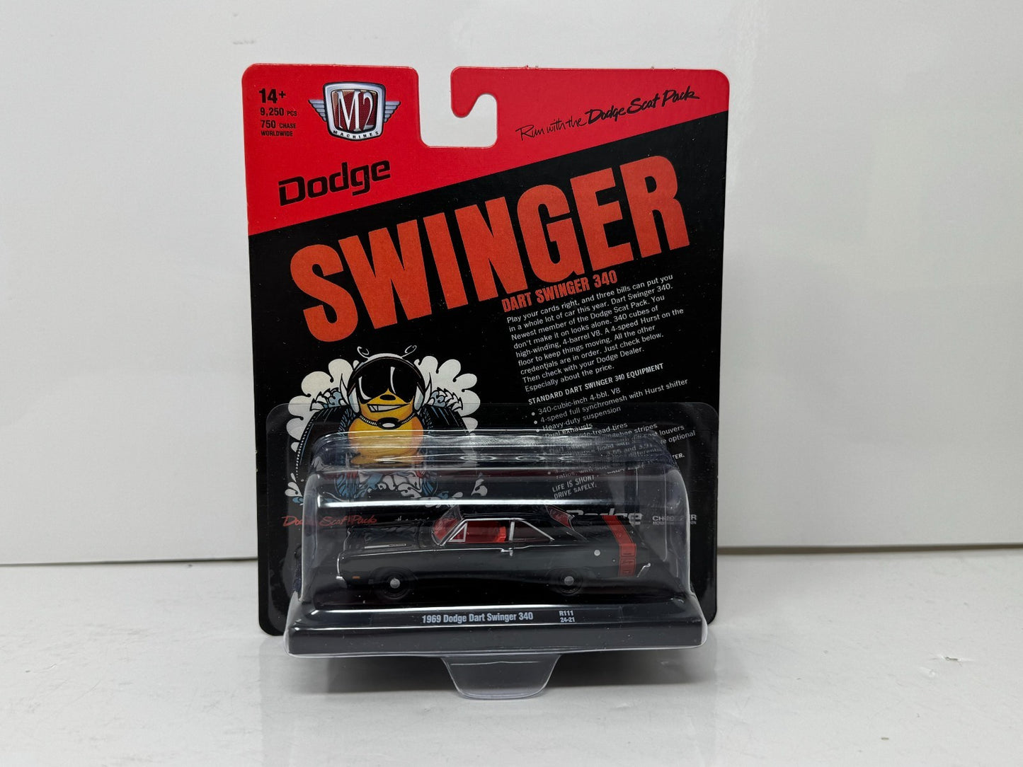 M2 Machines Auto Drivers 1969 Dodge Dart Swinger 340 1:64 Diecast