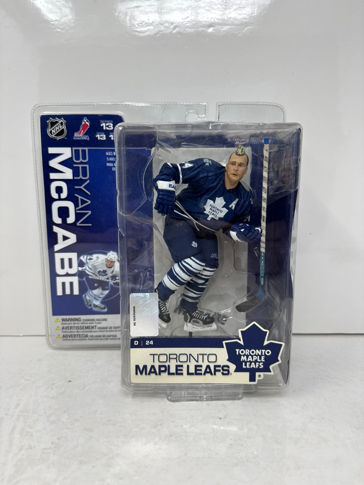 McFarlane NHL Bryan McCabe Toronto Maple Leafs Series 13 Chase Mohawk Figurine